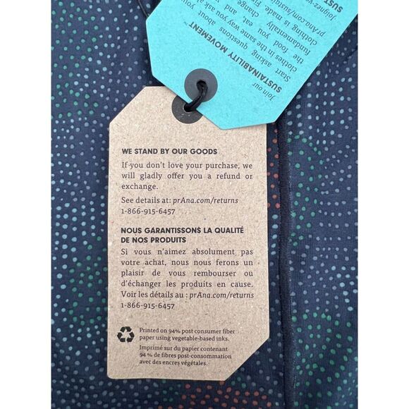 NWT $90 PrAna Skypath Midi Dress Shelf Bra Knee Length - Picture 6 of 8